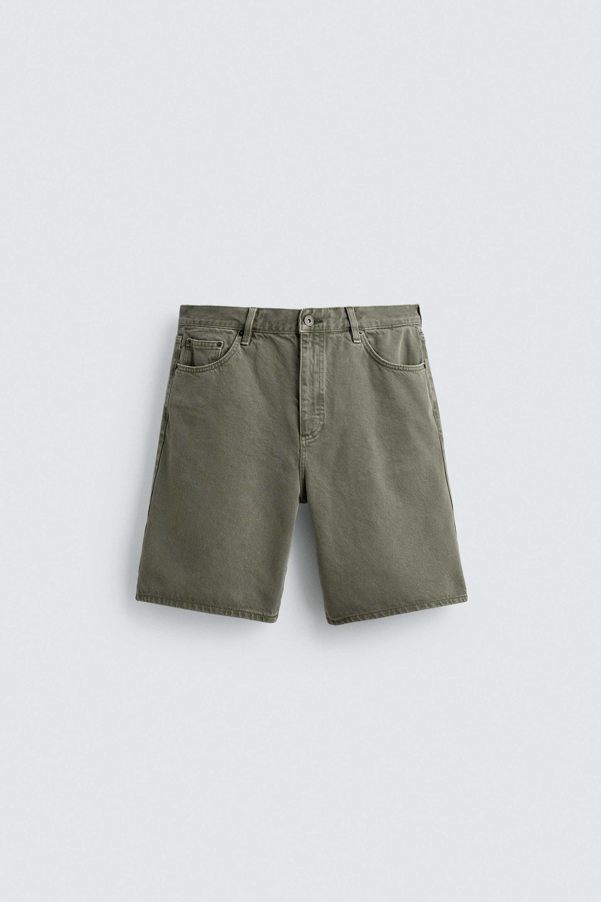 BERMUDA EN JEAN COUPE DROITE
